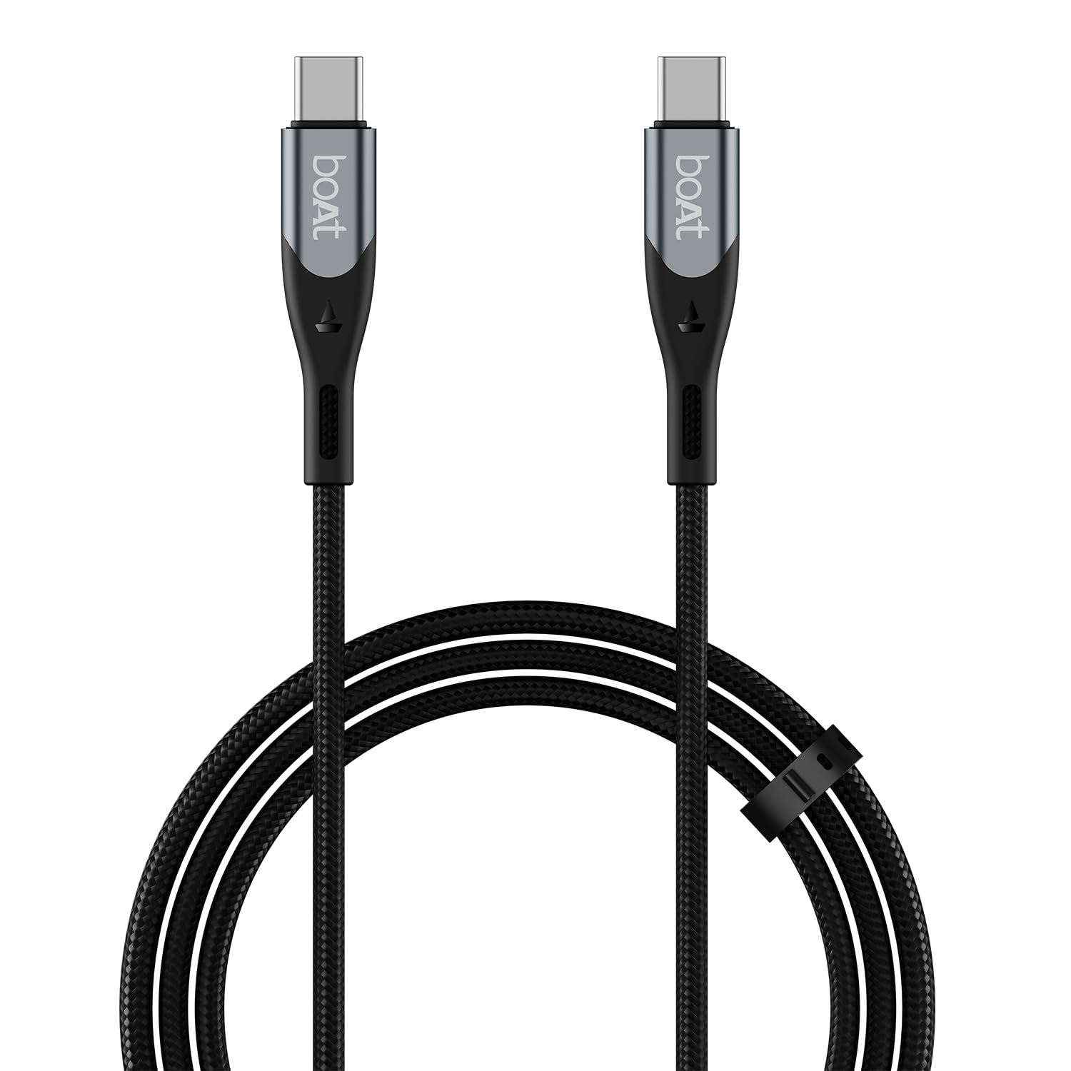 boAt Type-C to Type-C SSW Fast Charging Cable – Karbon Black