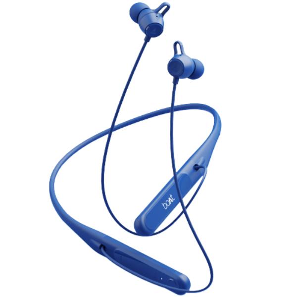 boAt Rockerz 109 Bluetooth Neckband (Cool Blue) | 40H Battery | ENx Calling | BEAST Mode